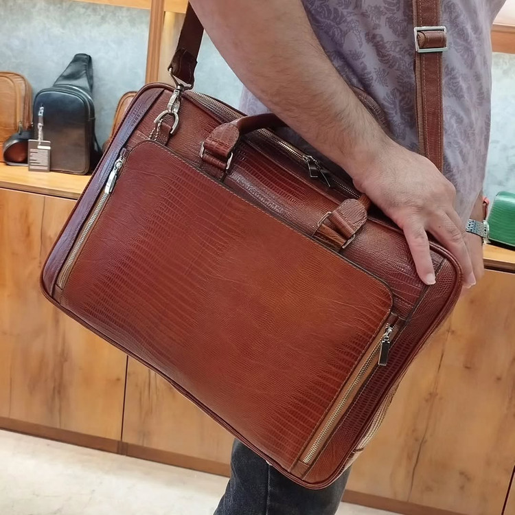 کیف اداری تمام چرم جلو البوم